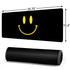 Black Happy Face Gaming Mouse Pad